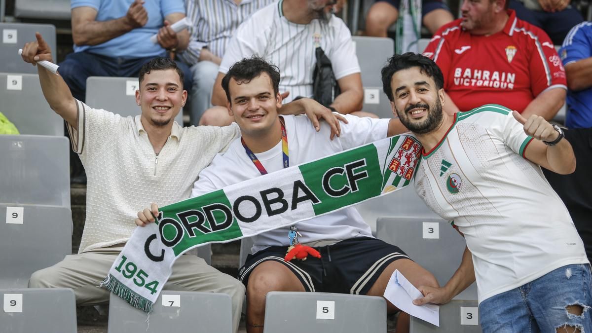 Grada Blanquiverde del Cordoba CF - Sevilla FC