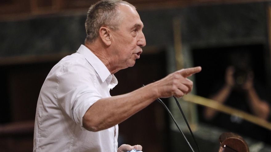 El portavoz de Compromís en el Congreso de los Diputados, Joan Baldoví, (archivo)