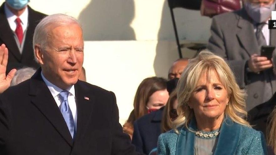 Joe Biden jura el cargo como presicdente