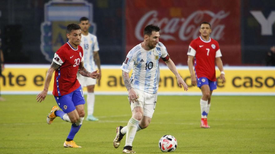 Argentina jugó mal y solo empató ante Chile en Santiago del Estero