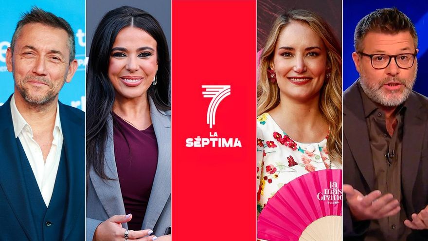 Todos los fichajes de La Séptima: los 9 presentadores que pondrán cara al nuevo canal de TV dirigido por Javier Ruiz