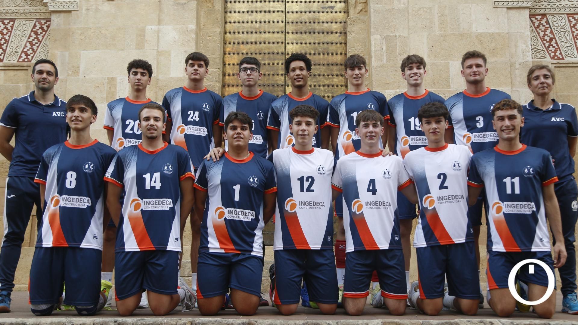 Presentación de los equipos sénior de la Academia Voleibol Córdoba