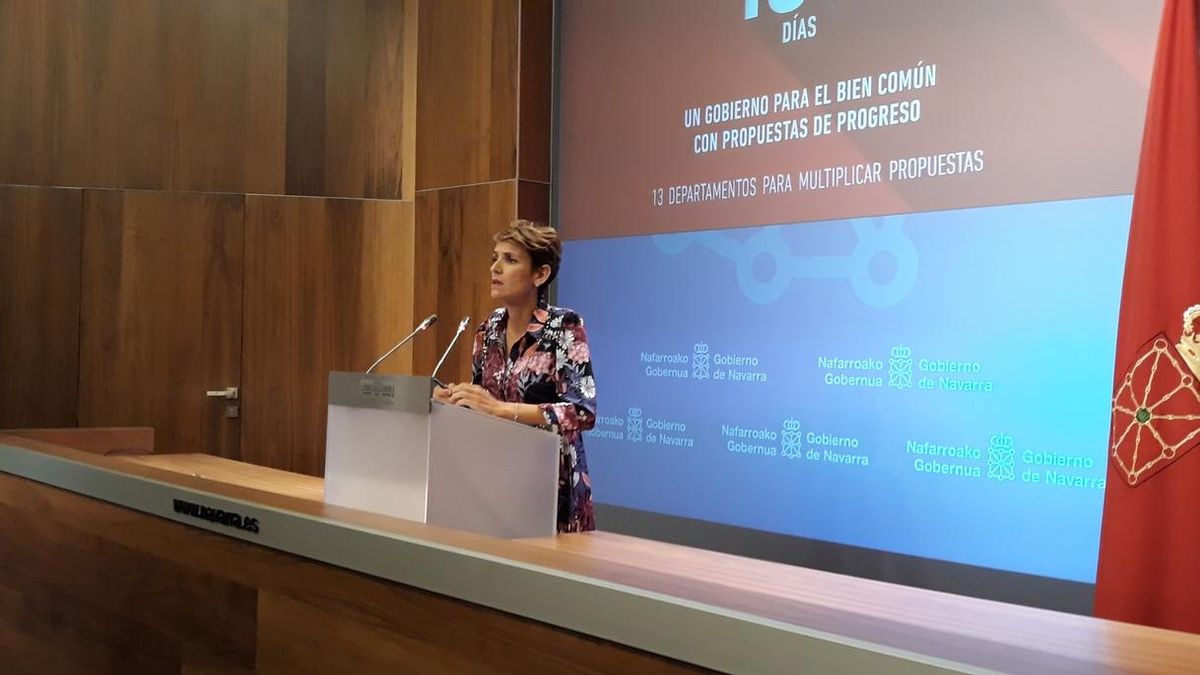 Chivite muestra el "compromiso" del Gobierno por implantar Skolae en todos los centros, también los concertados