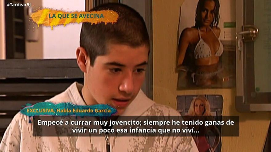 Eduardo García habla en 'Tardear' de su infancia como actor y su vida tras 'La que se avecina': "Me torcí bastante"