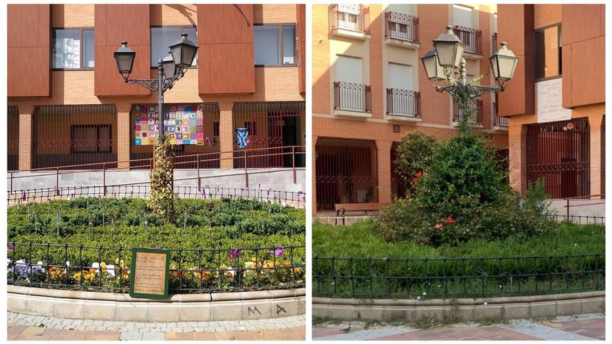 El movimiento feminista carga contra Almeida por retirar un homenaje a las víctimas de la violencia machista en Vicálvaro