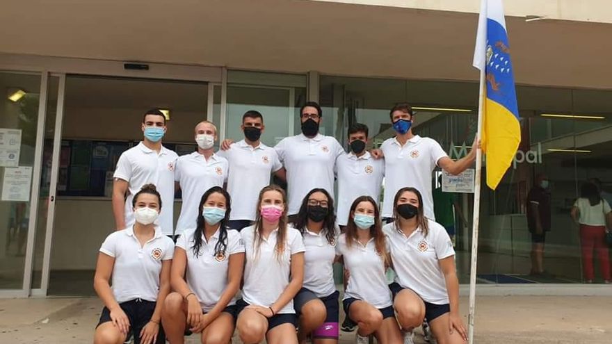 Cuatro medallas para Canarias en el Campeonato de España de Salvamento y Socorrismo por Comunidades Autónomas