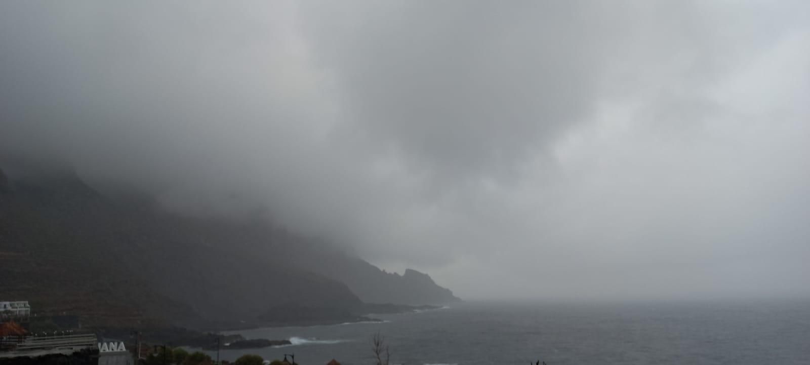 Imagen tomada este sábado en la costa de Barlovento. DAVID ROCHA