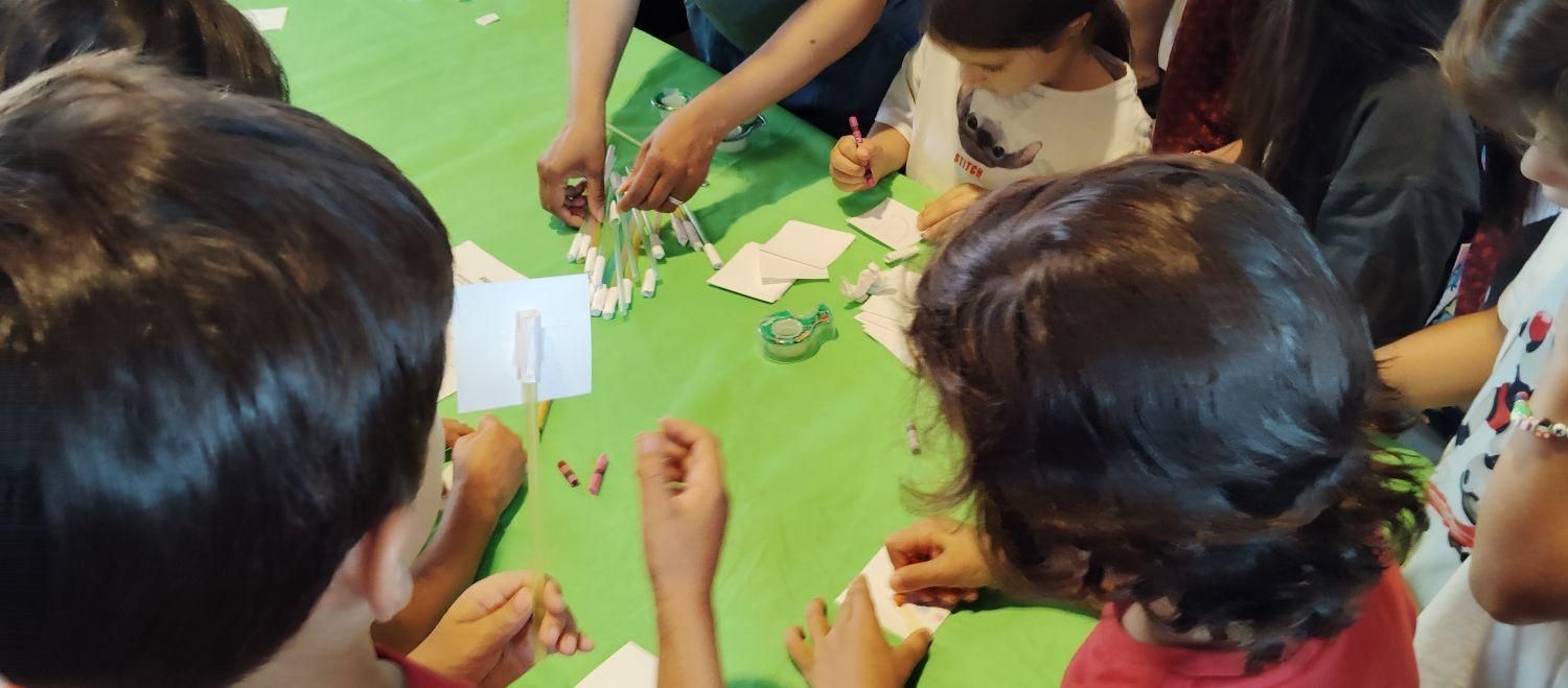 Un taller para niños.