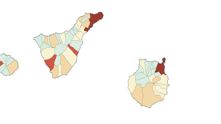 Tenerife y Gran Canaria, con un pie en nivel 2 de alerta COVID tras dispararse la incidencia en las Islas