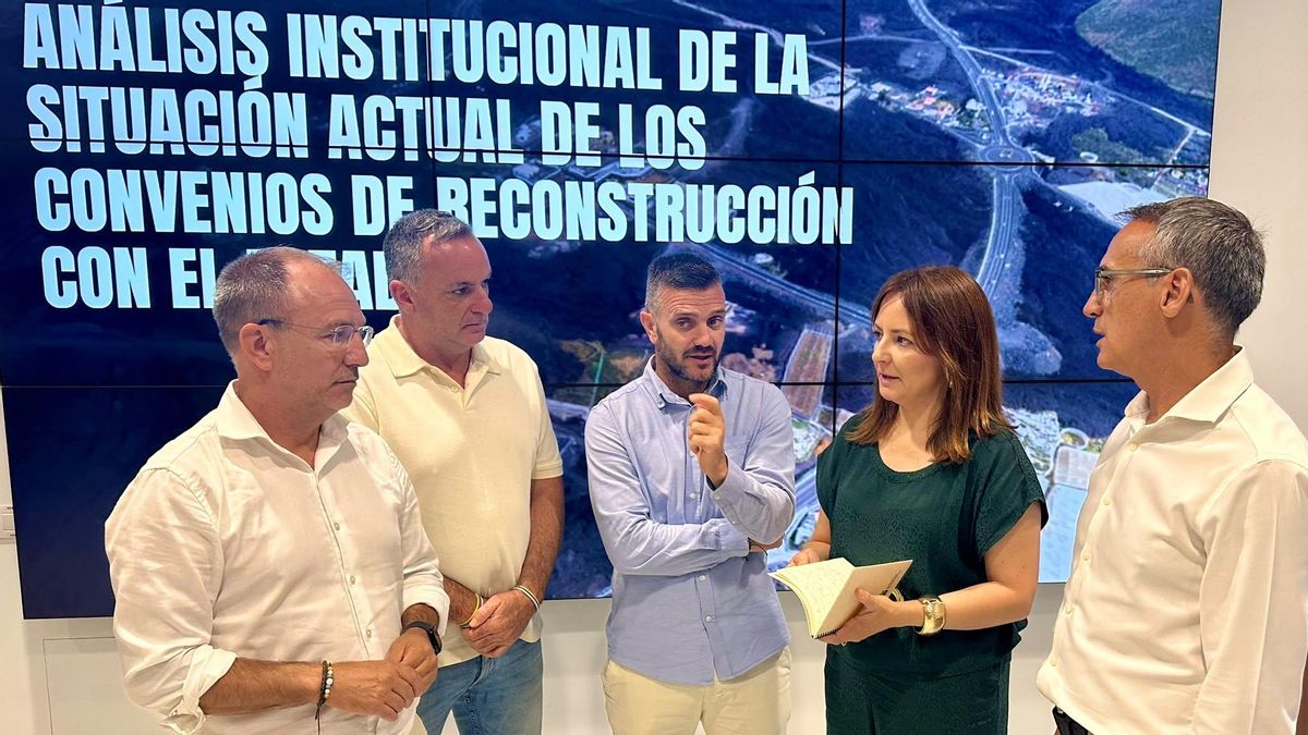 Gobierno de Canarias y Cabildo reclaman al Ministerio de Política Territorial que resuelva sus problemas técnicos con el convenio de Los Llanos para continuar con la reconstrucción