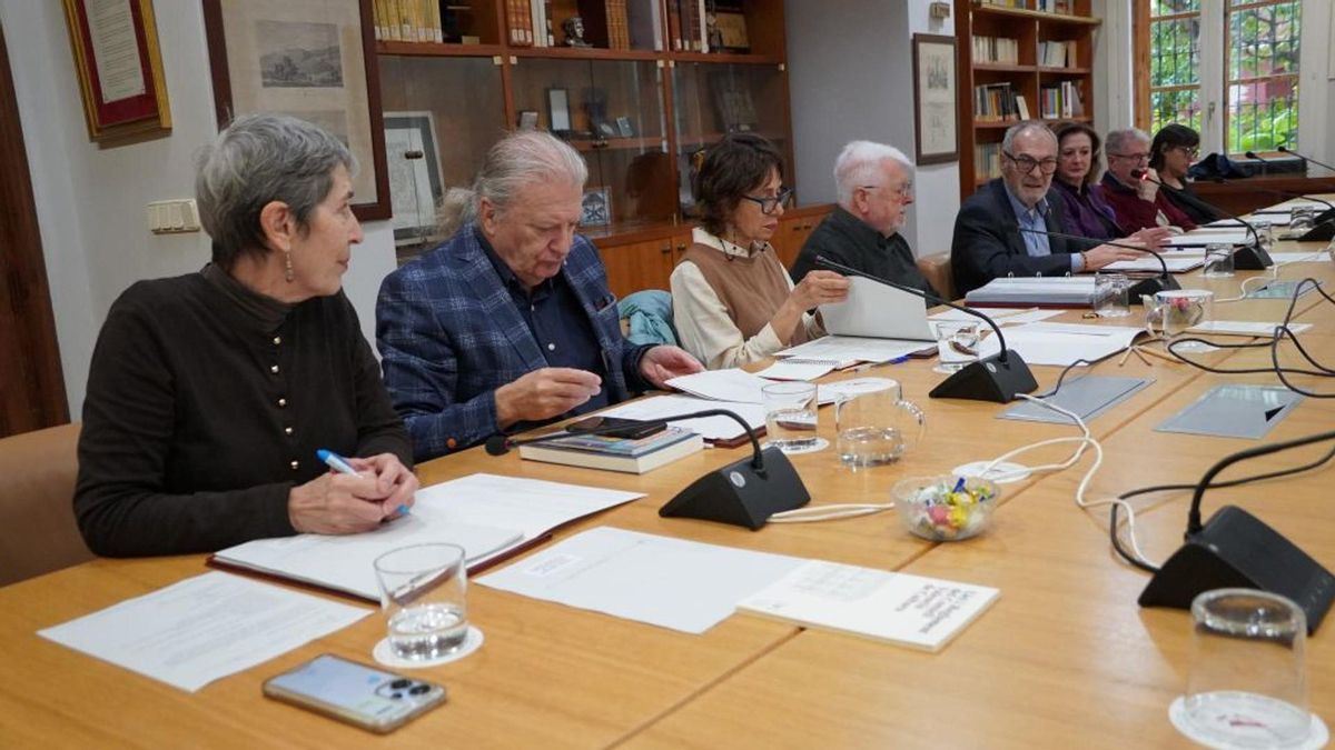 Una reunión del Consell Valencià de Cultura, en una imagen de archivo.