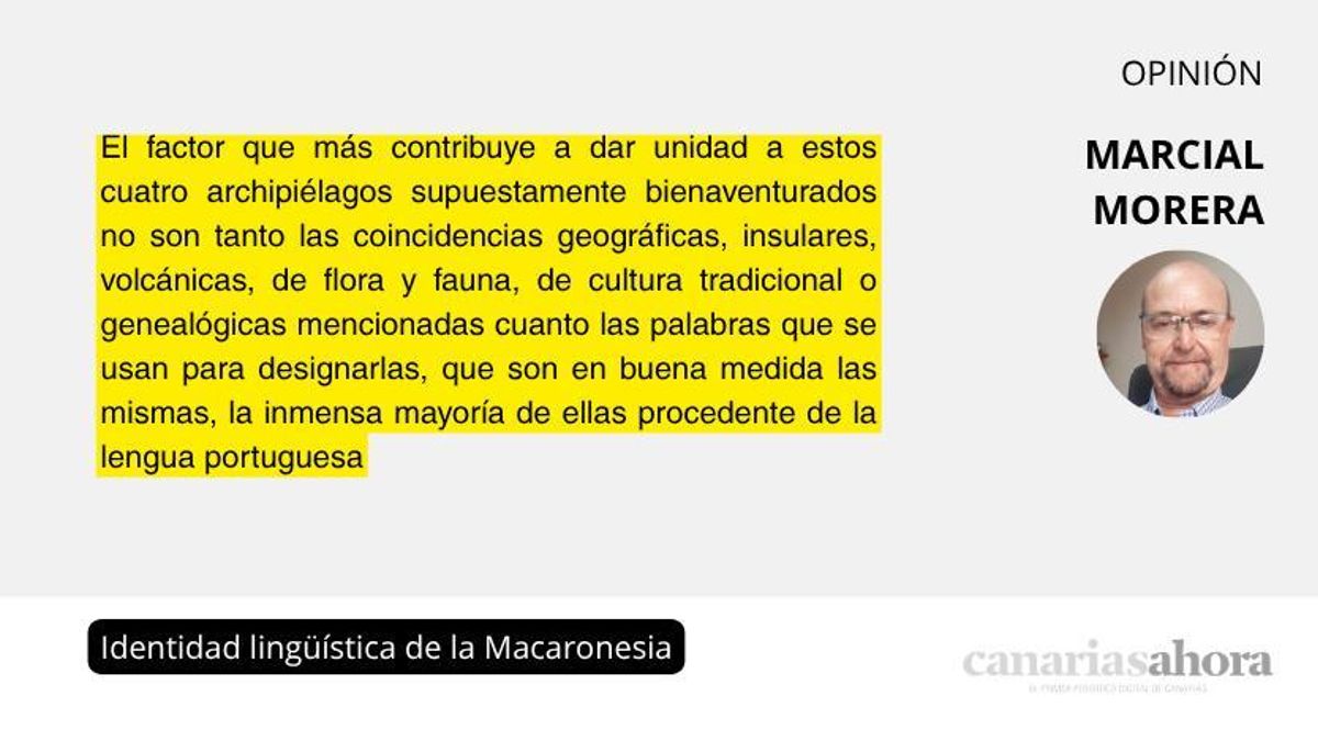 Identidad lingüística de la Macaronesia