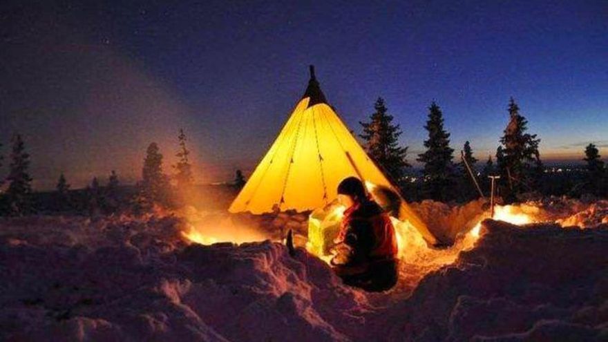 Pasar la noche en un iglú ya es posible con toda la familia y de la forma más segura