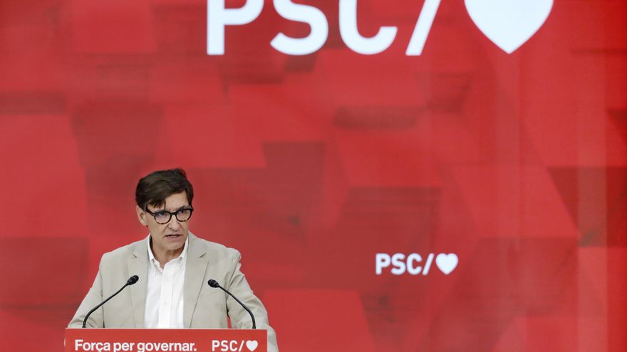El PSC volvería a ganar las elecciones con 39-42 escaños, según el CIS catalán