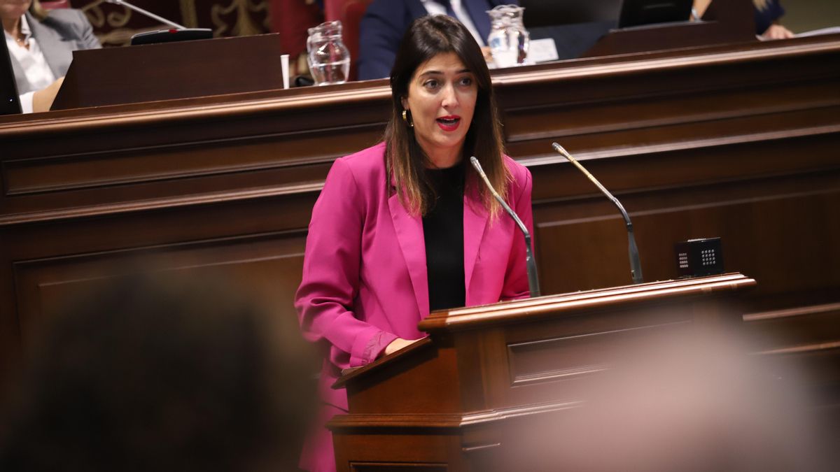 La portavoz socialista en materia de Universidades, Yaiza López Landi.