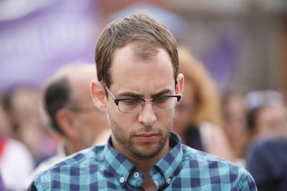 Miguel Montero, secretario general del Consejo Ciudadano de Podemos en LPGC. (ALEJANDRO RAMOS)