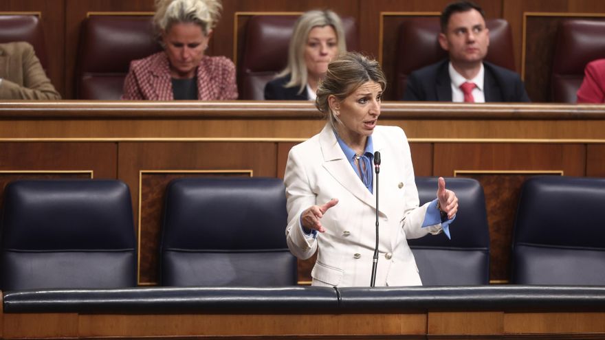 La vicepresidenta segunda y ministra de Trabajo y Economía Social, Yolanda Díaz