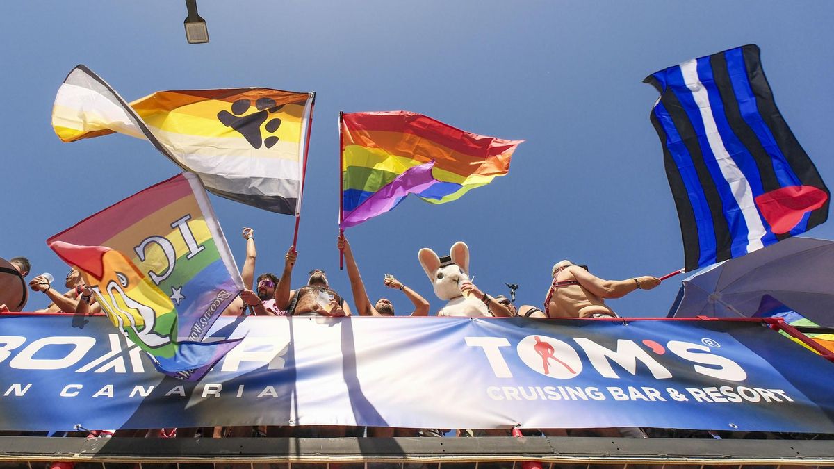Maspalomas Pride hace lleno en su día grande con un mensaje que traspasa generaciones