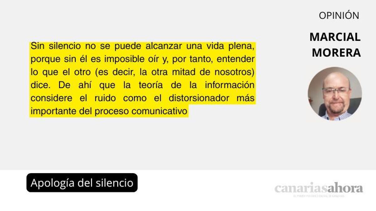 Apología del silencio