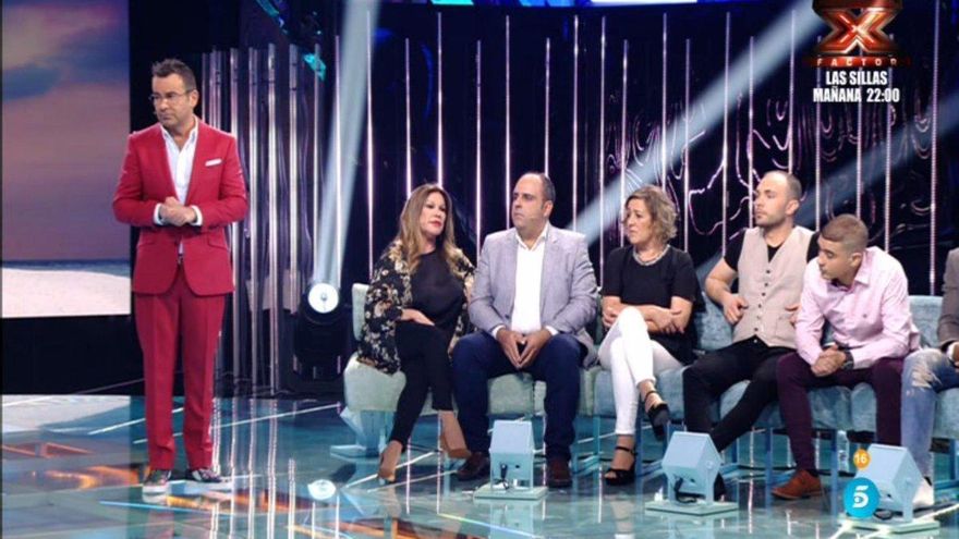 Jorge Javier en el plató de Supervivientes