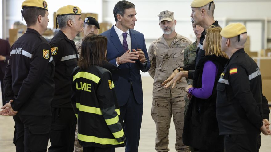 Pedro Sánchez se reúne este jueves en Valencia con víctimas de la dana