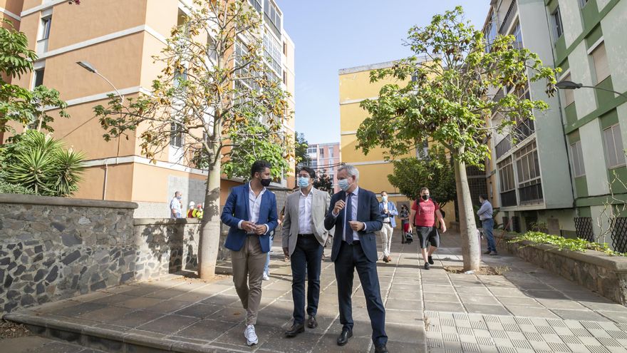 Comienzan las obras de reposición de la primera fase de Las Chumberas en La Laguna