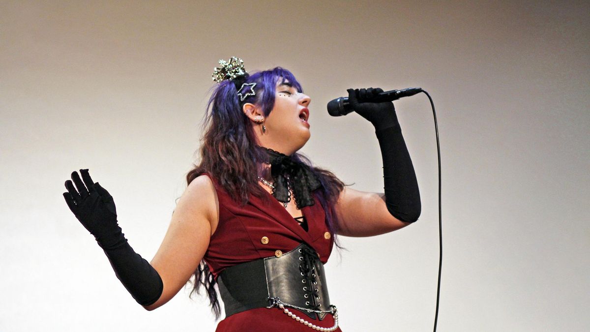 La ganadora del Got Talent CESAG, Alejandra Lijó Sapiña, estudiante del máster del Profesorado