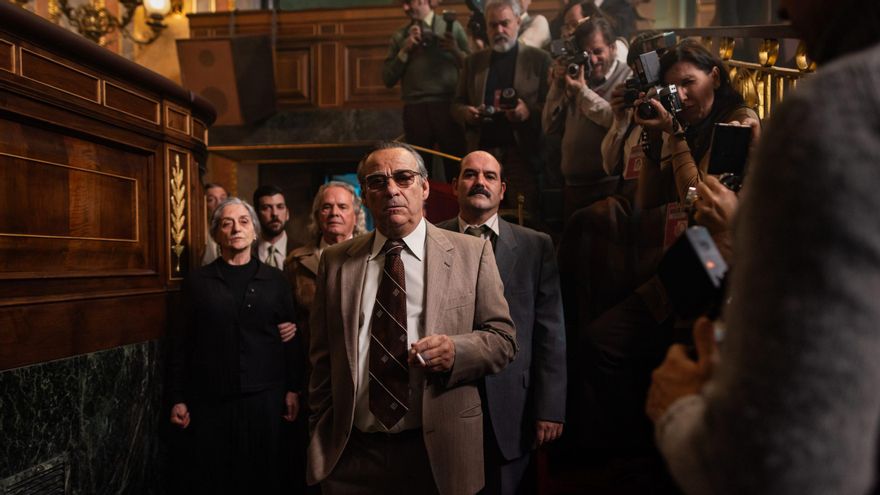 Eduard Fernández, como Carrillo, en 'Anatomía de un instante'