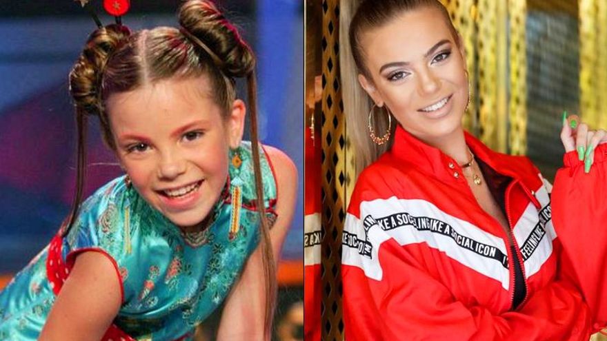 María Isabel en Eurovisión Junior 2004 / en la actualidad