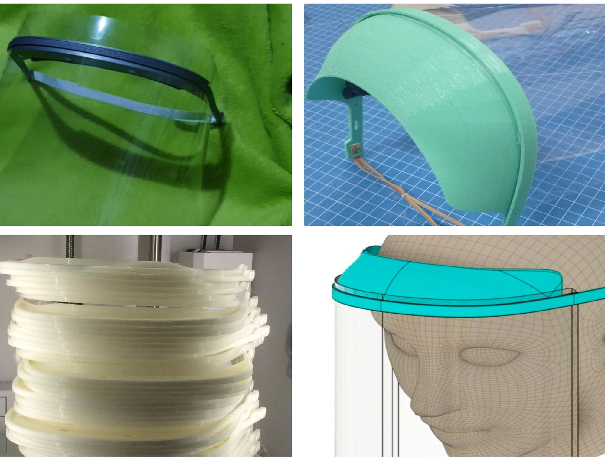 Diseño de viseras para la protección anti-COVID