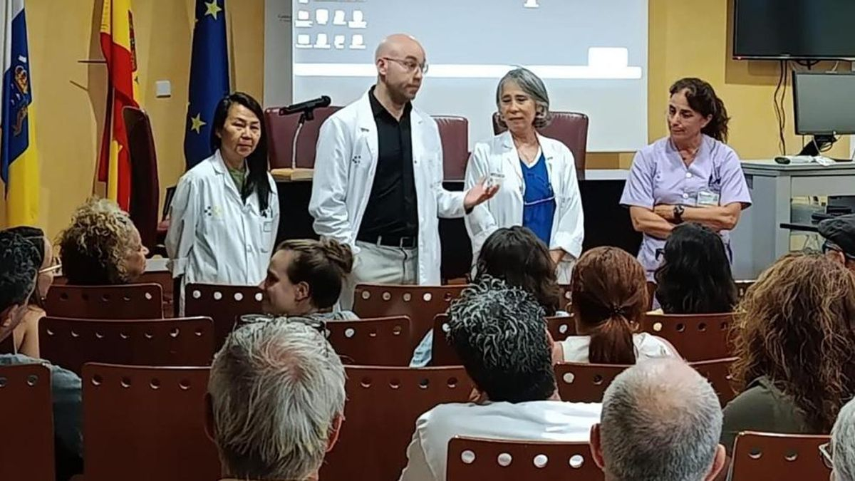 El Hospital Universitario de La Palma celebra la tercera edición de charlas educativas de la Unidad de Rehabilitación Cardíaca