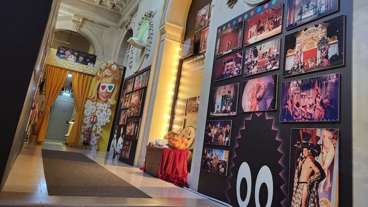 Imagen de una parte de la exposición