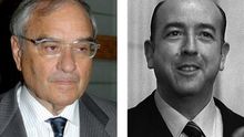 Rodolfo Martín Villa y el ex ministro franquista José Utrera Molina.