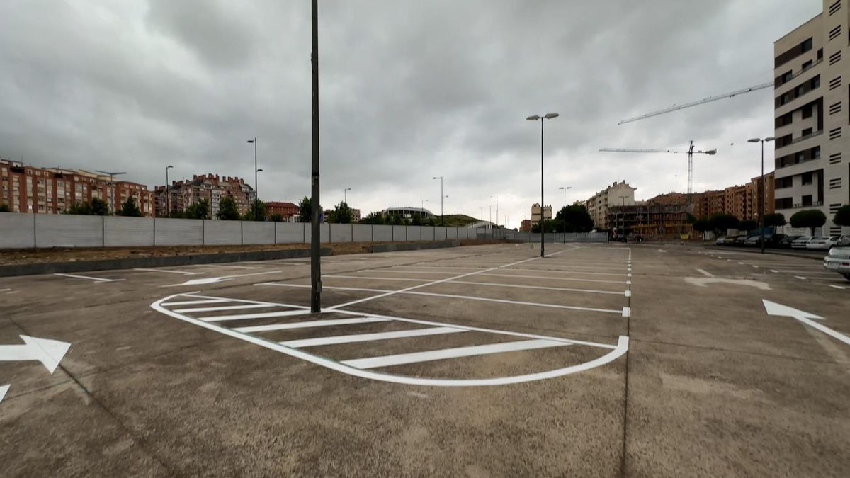103 plazas en un nuevo aparcamiento provisional en Logroño, en la zona de Cascajos