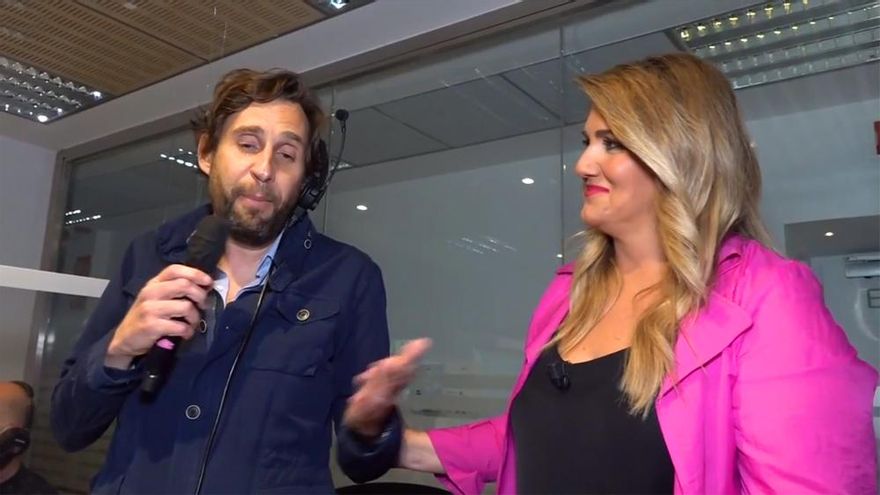 Alberto Díaz y Carlota Corredera en 'Sálvame'