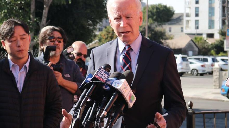 Biden lidera la intención de voto en las primarias demócratas en Iowa