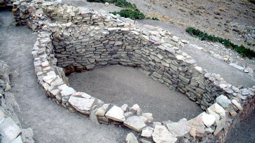 El Cuchillo. Cisterna de Almansa