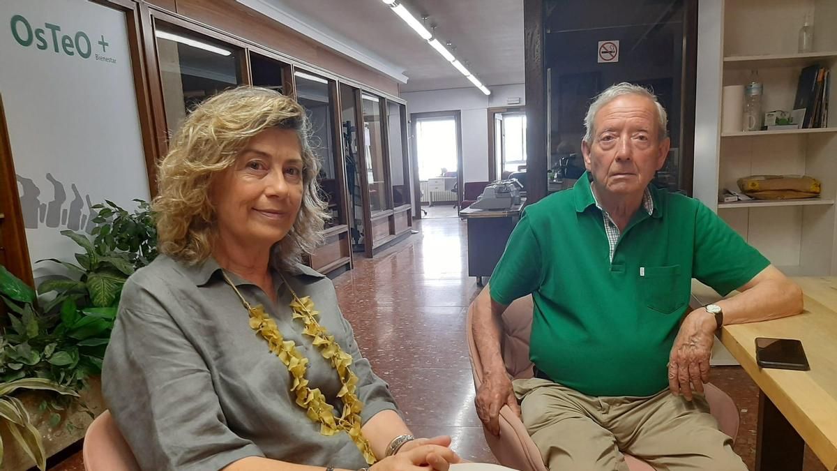 Nino Fernández y Marina Sánchez, relevo en Promonumenta: "Hay que asociar las recuperaciones a actividades culturales"
