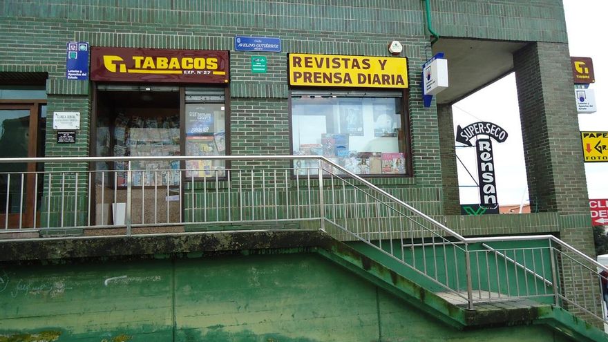 El punto de venta de Loterías de la calle Avelino Gutiérrez 2 de Santander