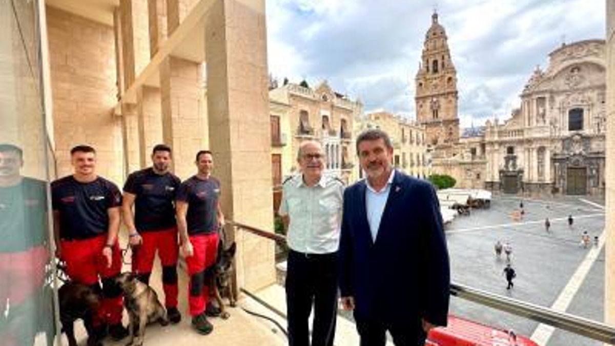 Murcia contará con su propia Unidad Canina de Bomberos