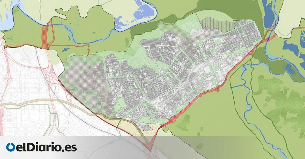 El plan que rematará el urbanismo de Rivas: un arco verde para rodearla al norte y viviendas sobre las que hacer ciudad