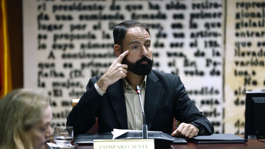 El exgerente del PSOE, Mariano Moreno, comparece este jueves en la comisión del Senado sobre el caso Koldo.