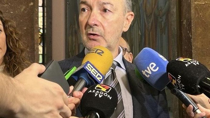 Archivo - El delegado del Gobierno en Aragón, Fernando Beltrán, en una foto de archivo.