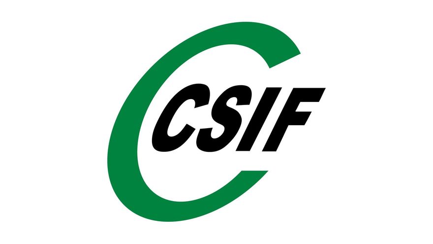 Logo de la Central Sindical Independiente y de Funcionarios (CSIF).