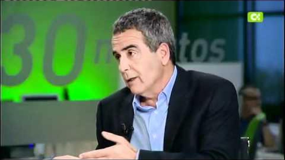 Juan Pedro Dávila, durante una entrevista en RTVC. (Archivo).
