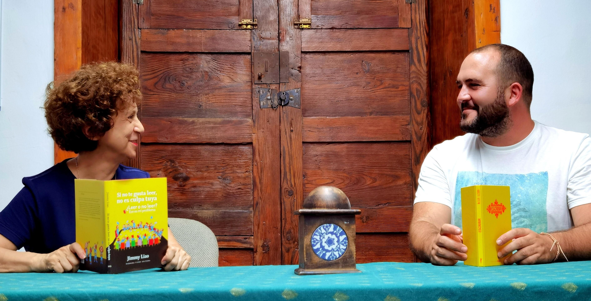 Nieves Navarro y Pablo Cobiella.