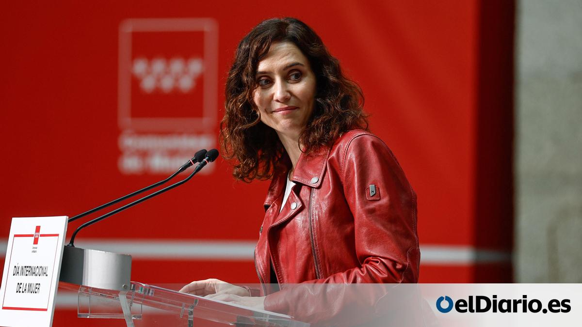 Ayuso pide por el 8M "no abandonar a los hombres" porque "también tienen  problemas determinados"