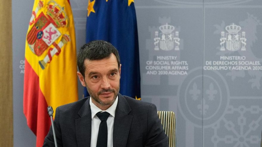 El ministro de Derechos Sociales, Pablo Bustinduy, en una imagen de archivo.