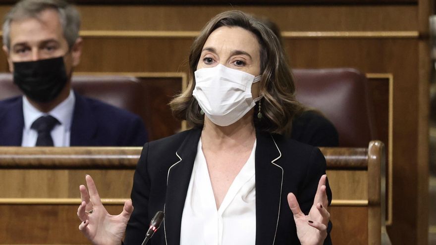 La secretaria general del Partido Popular y portavoz del partido, Cuca Gamarra.