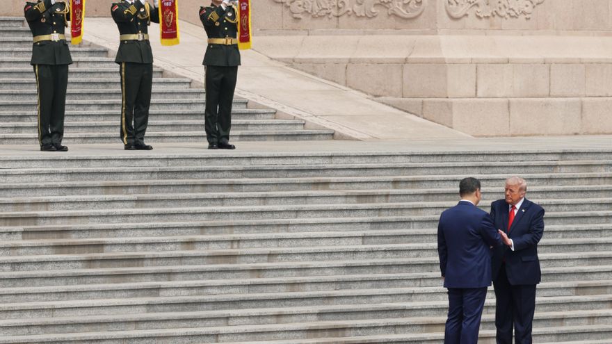 Xi Jinping recibe a Trump en pleno desorden mundial y alerta del riesgo de "enfrentamientos" entre China y EEUU por Taiwán